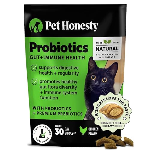 Cat Probiotics Gut + Immune Health Chews – Crunchy &