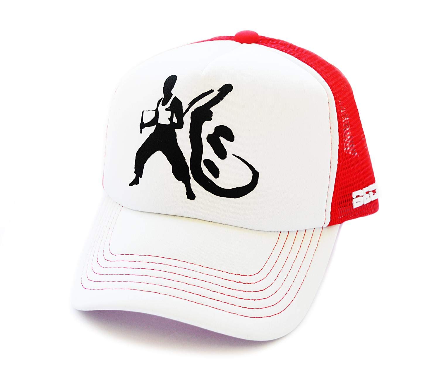 Bruce Lee cap for man White and Red by Beck