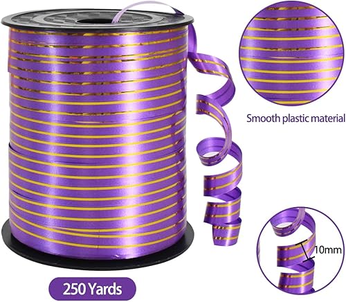 Vista 88 de TONIFUL Cinta rizadora de 500 yardas para decoración de arte y manualidades, envoltura de regalos, cintas y lazos para regalos de Navidad, Año Azul