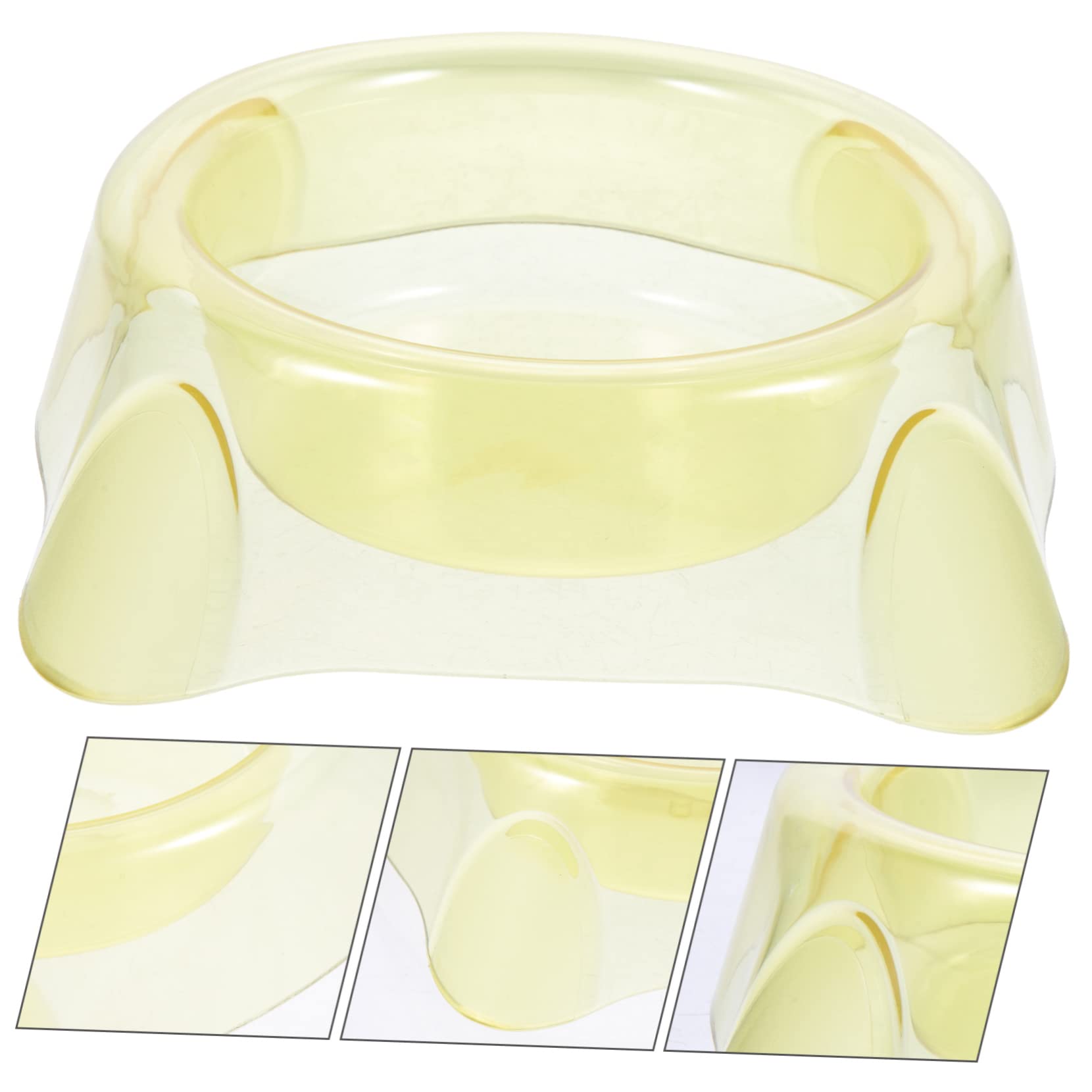 INOOMP Pet Feeder Bowl Dog Food Bowl Non-Slip Design Portable Easy to Ideal for Puppy Cat