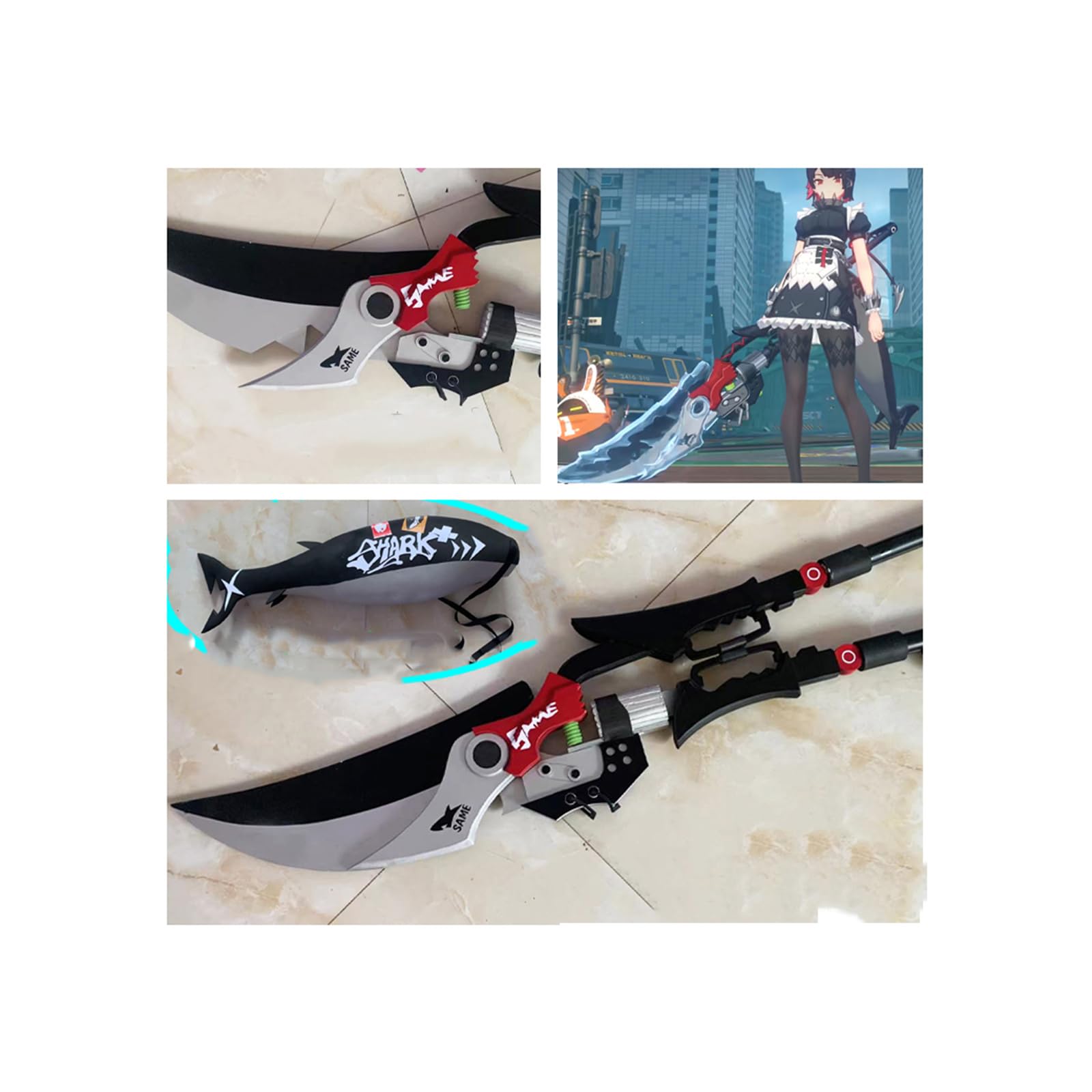 Amazon | ゼンレスゾーンゼロ エレン ジョー コスプレ道具 武器
