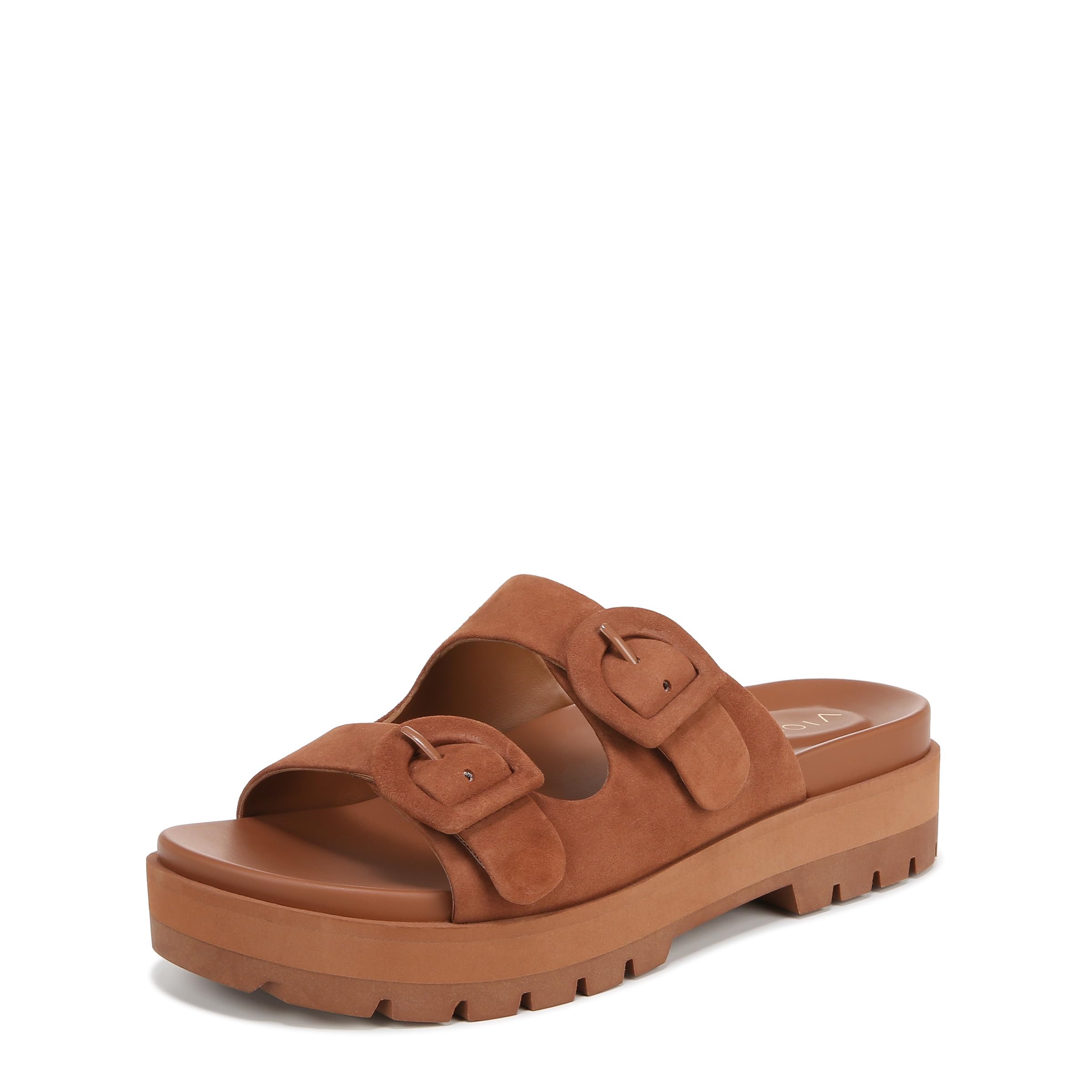 Women's Capitola Platform Sandal- Supportive Strappy Flatform Sandal That Includes an Orthotic Insole and Cushioned Outsole for Arch Support, Medium Fit