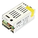5V DC 10W Switching Power Supply Driver and Voltage Converter with Aluminum Housing for Display Systems - Short Circuit and Overload Protection - 10 Output (5V 2A)