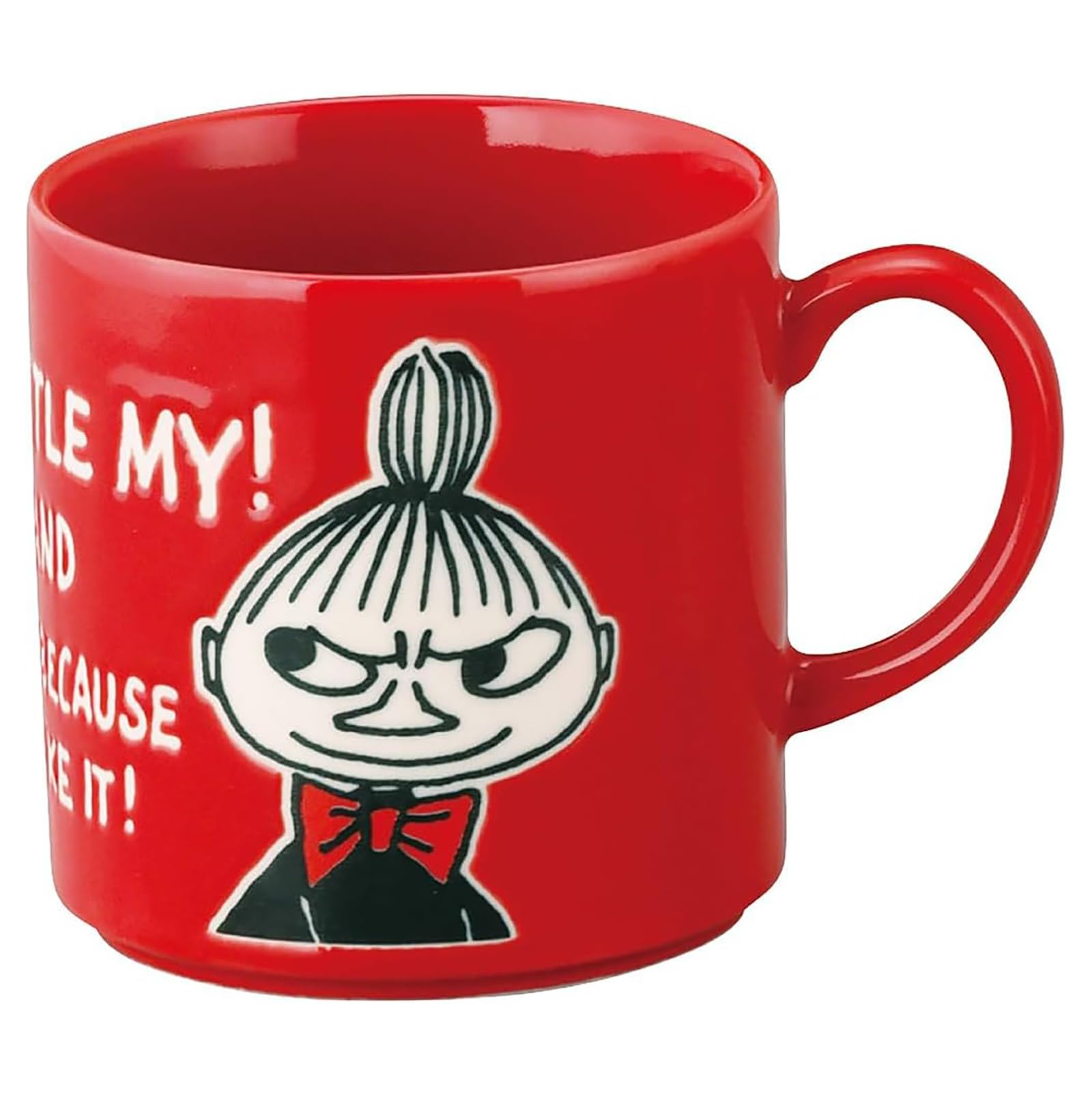 Moomin Mug Large 12oz Porcelain Red Coffee Cup Yamaka Made in Japan