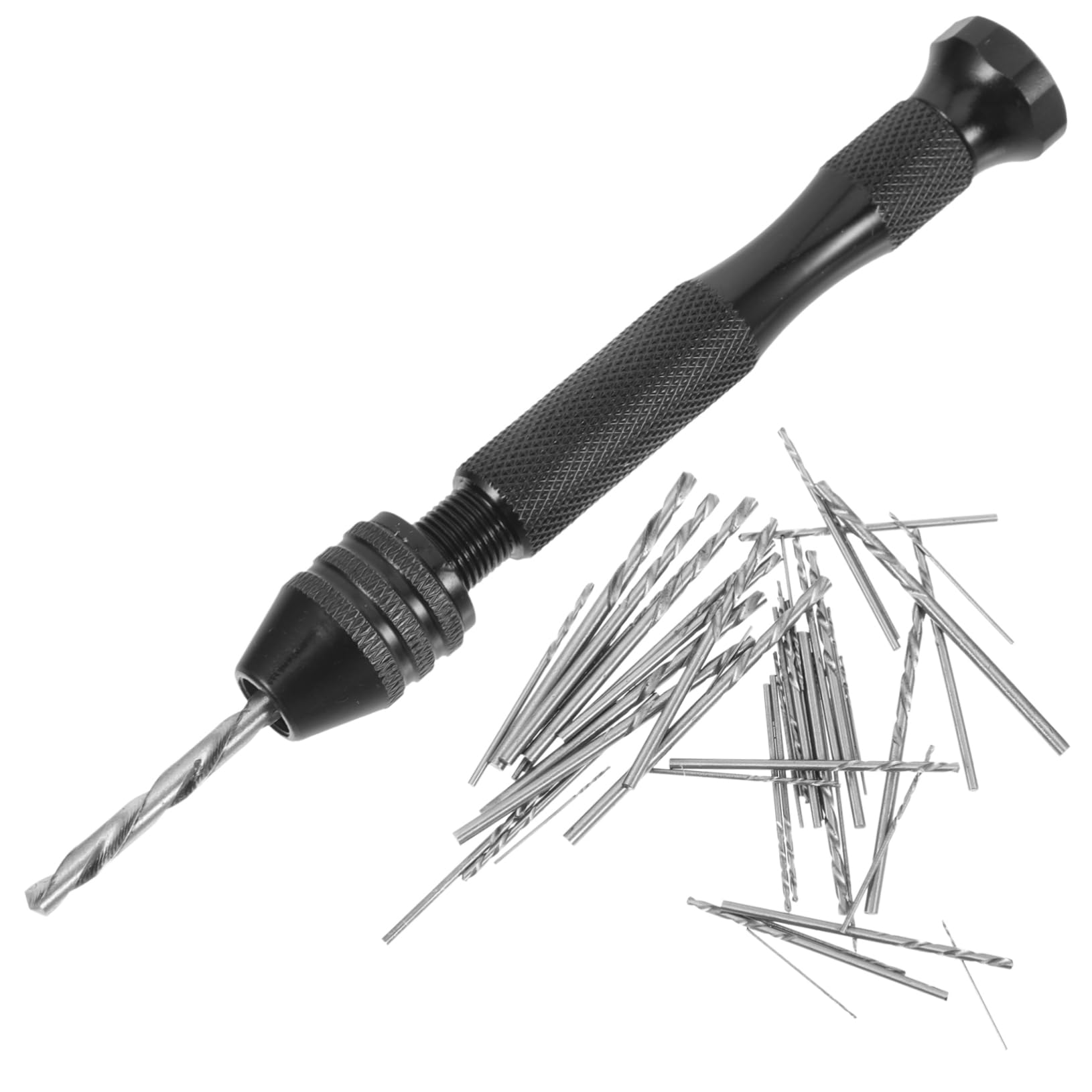Balacoo 2 Sets Manual Punch Drills for Models Craft Metal Hand Drill Set Easy to Carry and Store