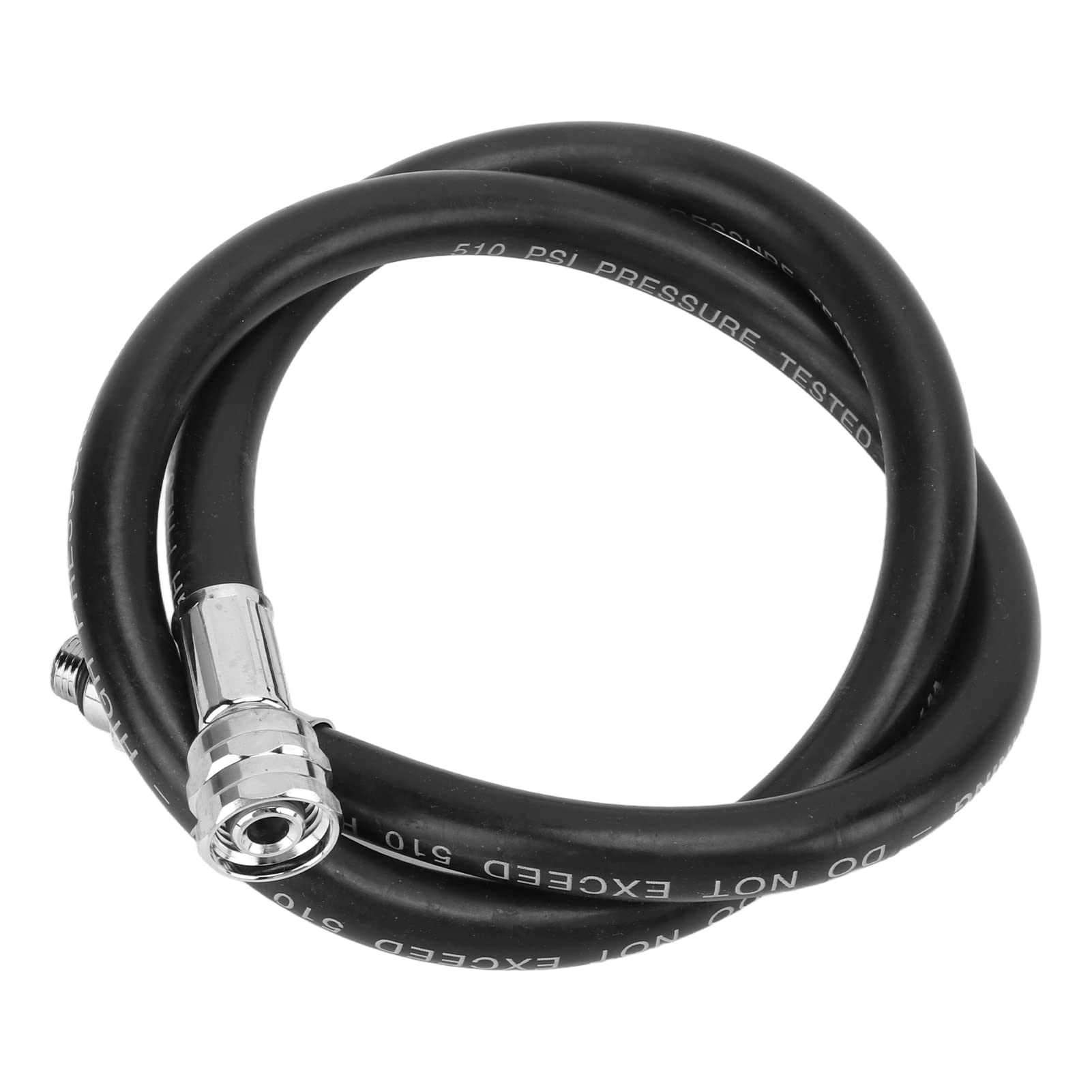 VGEBY Accesorios de buceo, Resistencia al envejecimiento Manguera de baja presión Buceo Manguera de baja presión Tubo de gas de goma para regulador de primera y segunda etapa (75 cm)