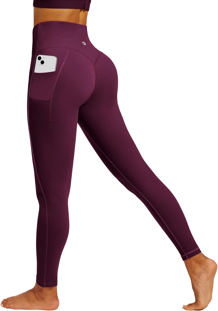 Leggings de levantamiento de glúteos con bolsillos para mujer, pantalones de yoga para entrenamiento