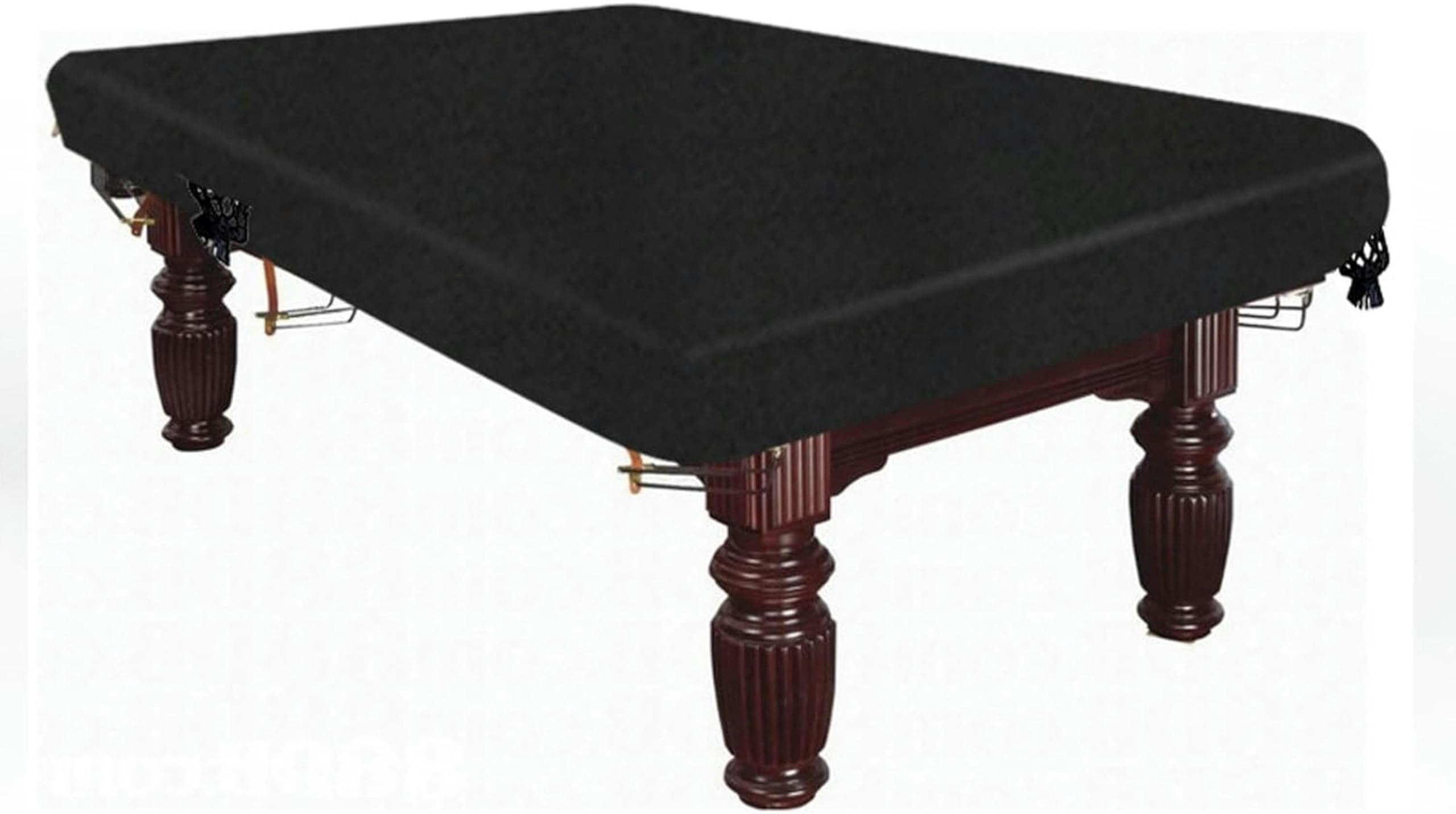 Cubierta protectora para mesa de billar impermeable Oxford 210D negra para mesa 7 y 8 pies
