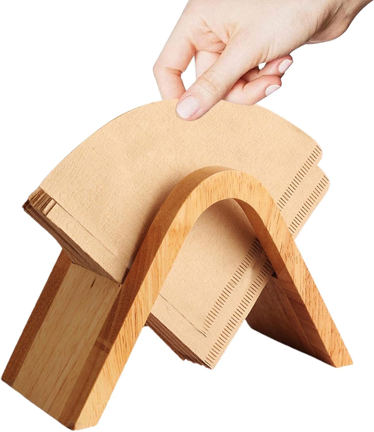 HAOYUN Coffee Filter Holder, Coffee Filter Holders for Counter, Filter