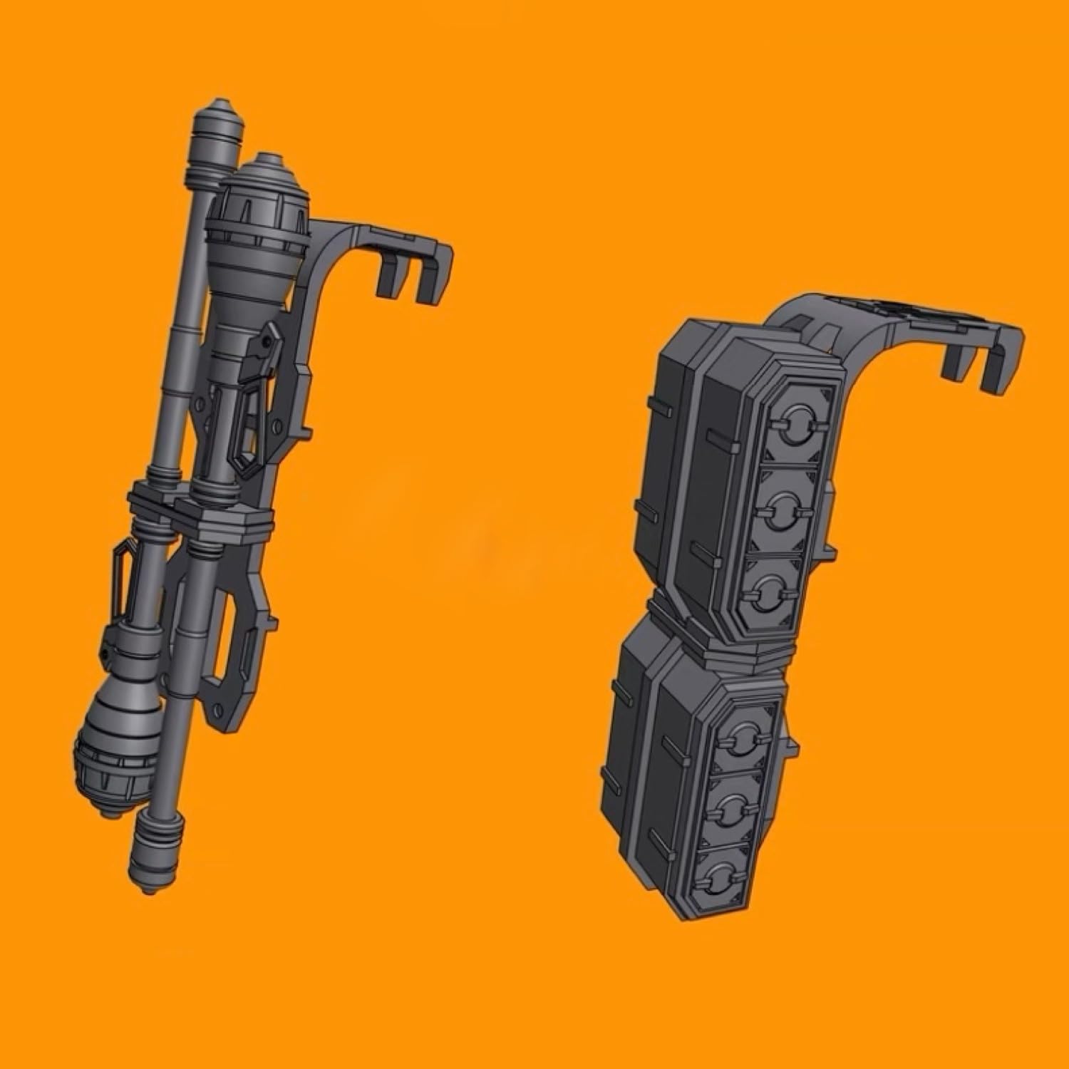 Amazon | HGUC MS用 ディテールアップパーツ 3DプリンターPLA製 (HGUC