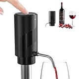 MolaMolamoy Wine Aerator Electric Wine Decanter Automatic Wine Aerator Portable One Touch Wine Dispenser Rechargeable Wine Pourer Wine Gifts for Wine Lovers and Parties Wine Pourers