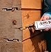 Log Builder Acrylic Latex Sealant, 30 oz Cartridge, Woodtone (Pack of 1)
