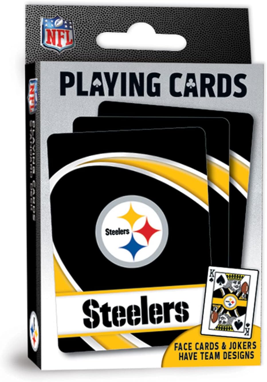 MasterPieces NFL Pittsburgh Steelers Playing Cards
