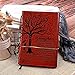Dad To Daughter Gifts with Inspirational Quotes - Retro Tree of Life Faux Leather Cover Writing Journal, Personal Diary, Lined Journal, Travel, Notebook, Writers Notebook, Refillable for Teen Girls