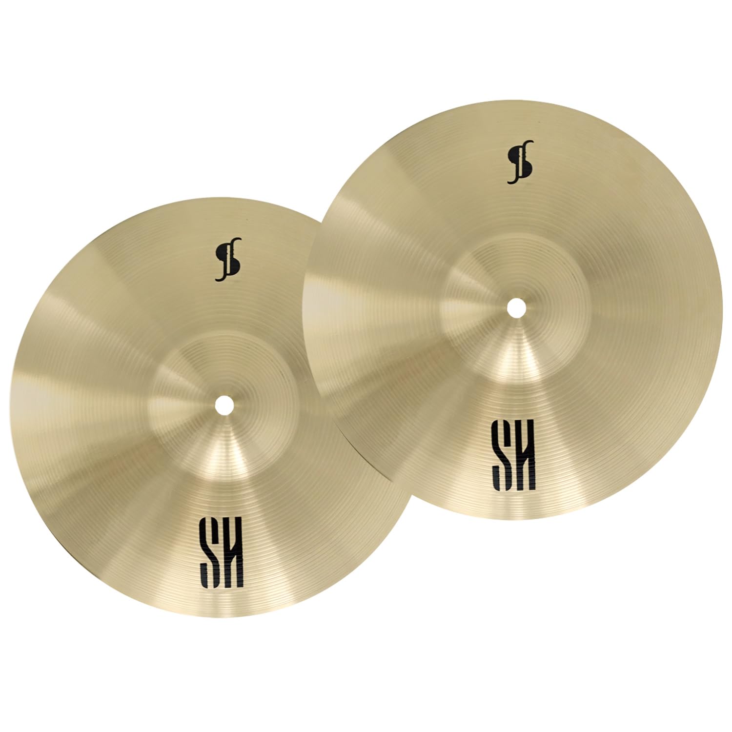 Stagg SH-HM13R Cymbale Hi-Hat Medium avec baguettes Keepdrum
