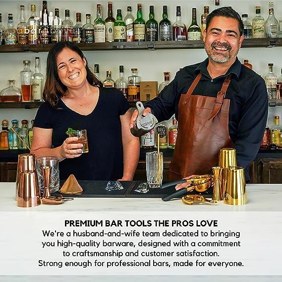 Miniatura 6 de A Bar Above Boquillas de vertido de alta calidad, vertedores de botellas a prueba de fugas, vertedor de velocidad de grado de barman de alta gama,