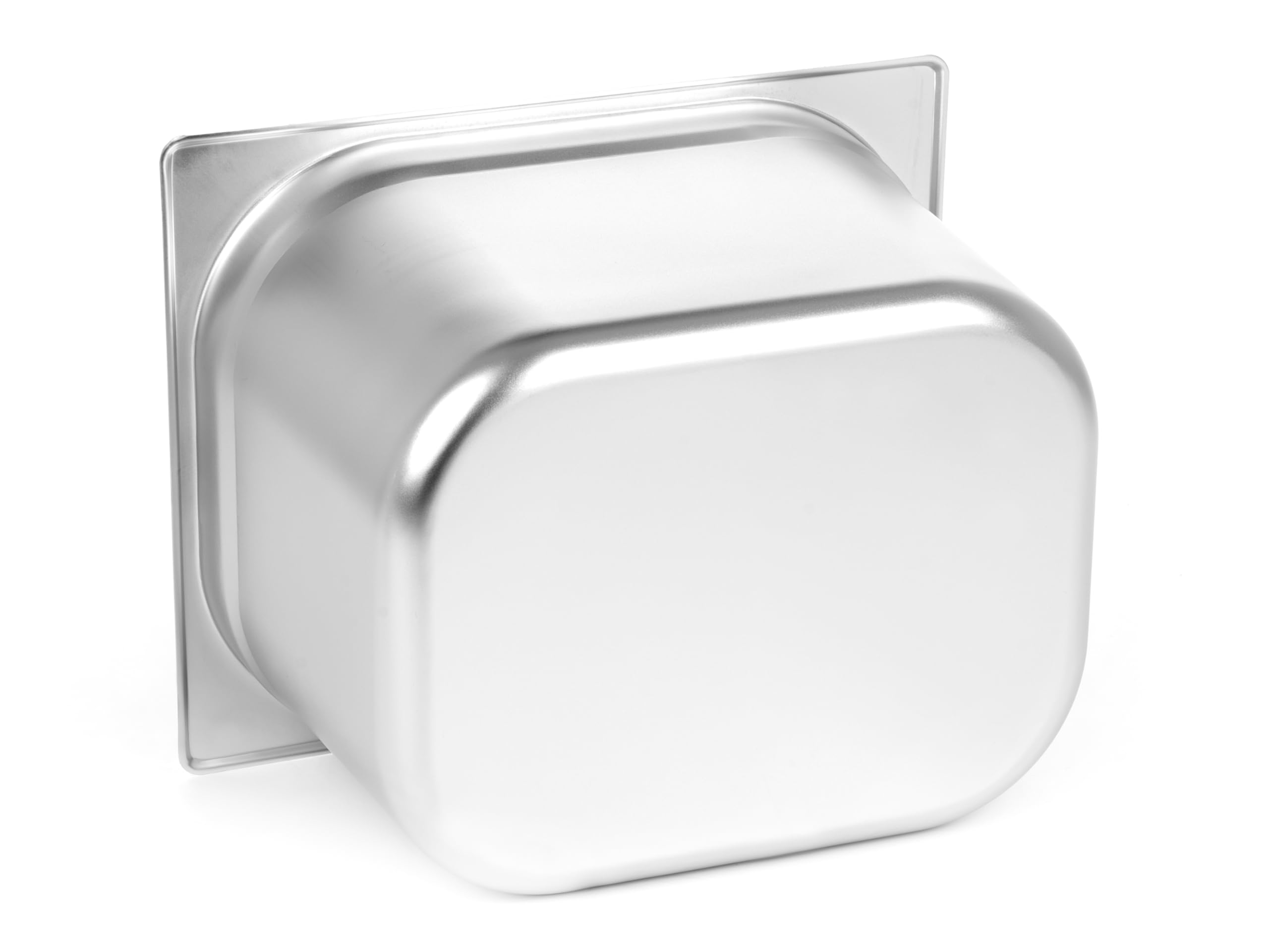 TECHNICA PRESTONA Behälter GN 1/2 200 mm aus Edelstahl - Gastro Container stapelbar - Edelstahlwanne Küche - Hitzebeständig -40 °C bis 300 °C - Spülmaschinenfest