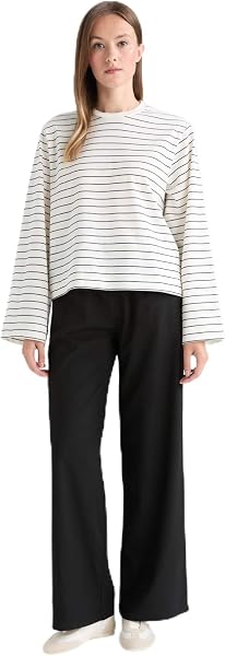 DeFacto Wide Leg Geniş Bol Paça Pantolon