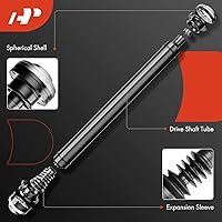 Vista 3 de A-Premium Conjunto de eje de transmisión completo delantero compatible con Audi Q7 2007-2010 y Porsche Cayenne 2003-2006 2008-2010 y Volkswagen