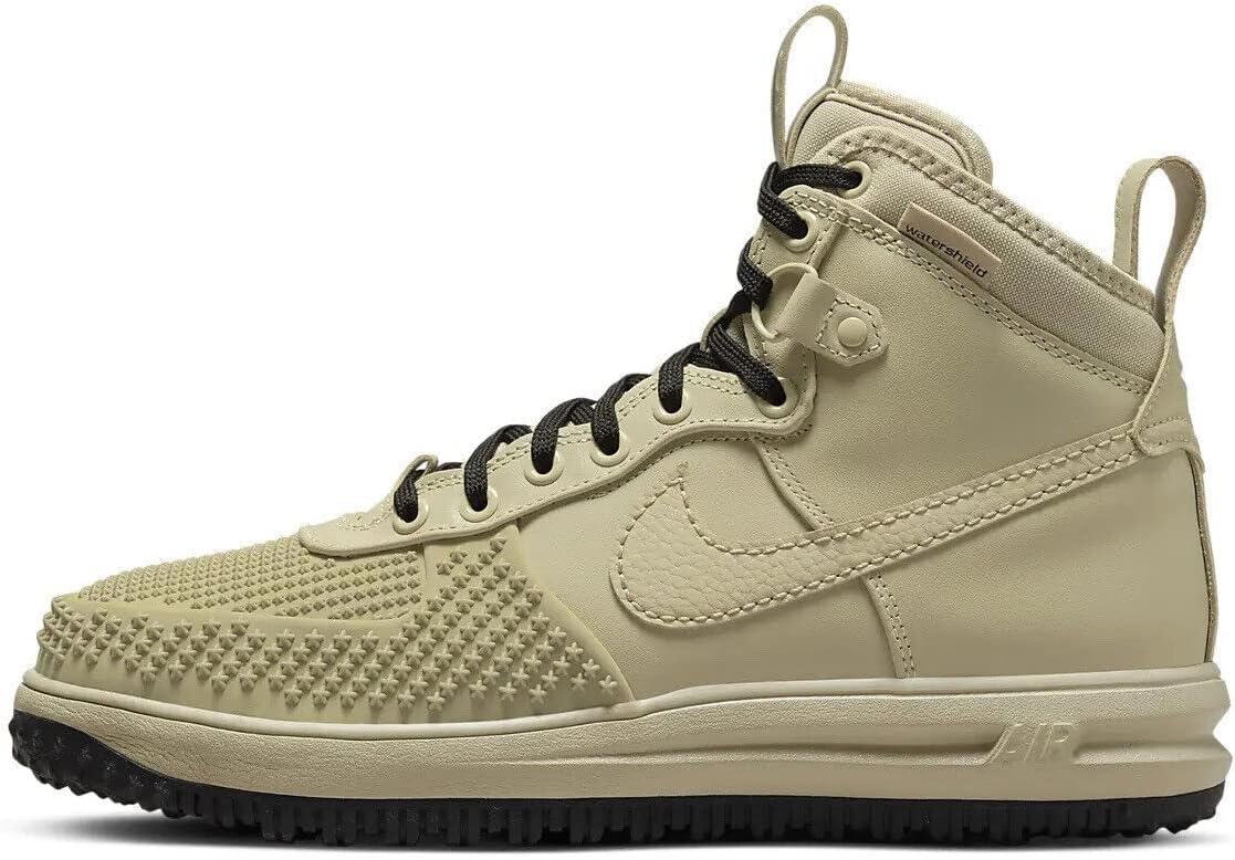 NikeMen's Lunar Force 1 Duckboot Ale Limestone/Limestone-Black (DZ5320 200)