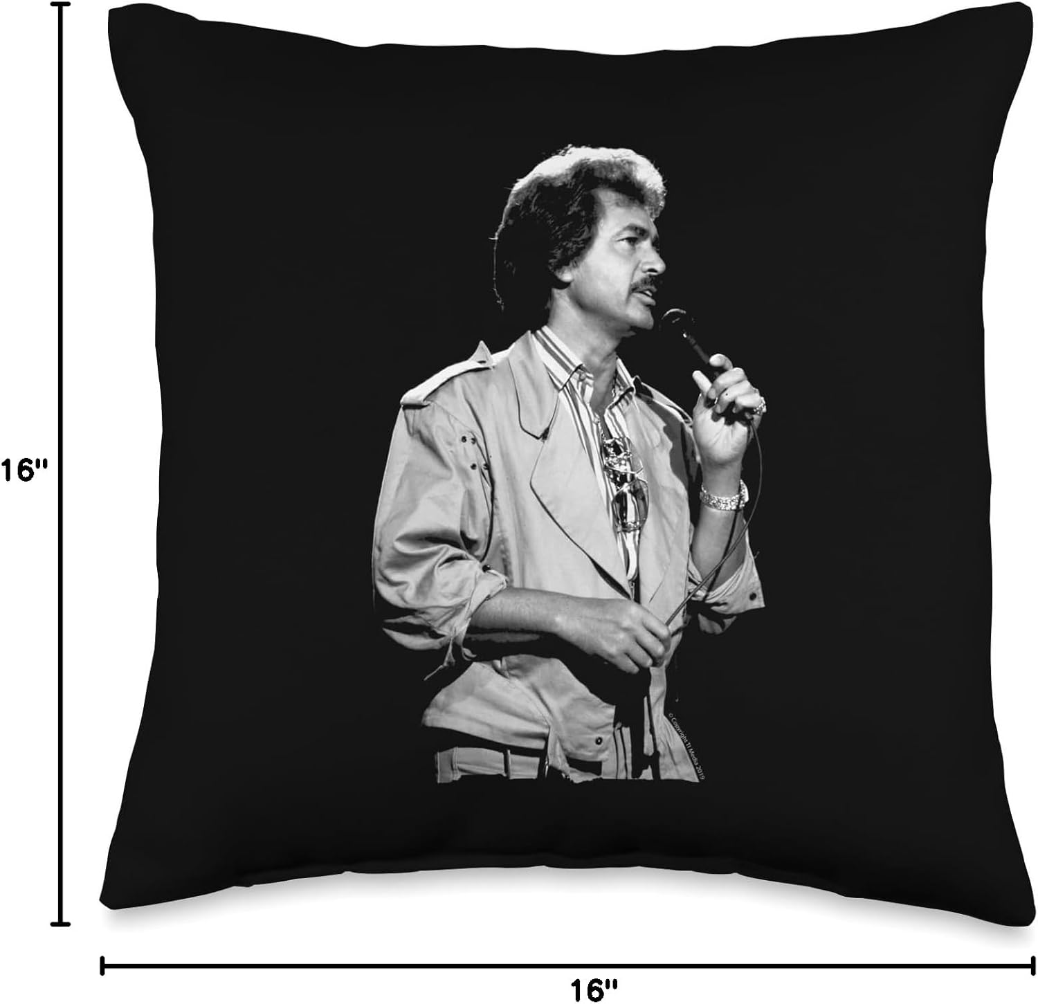 TV Times Englebert Humperdinck 1985 Throw Pillow