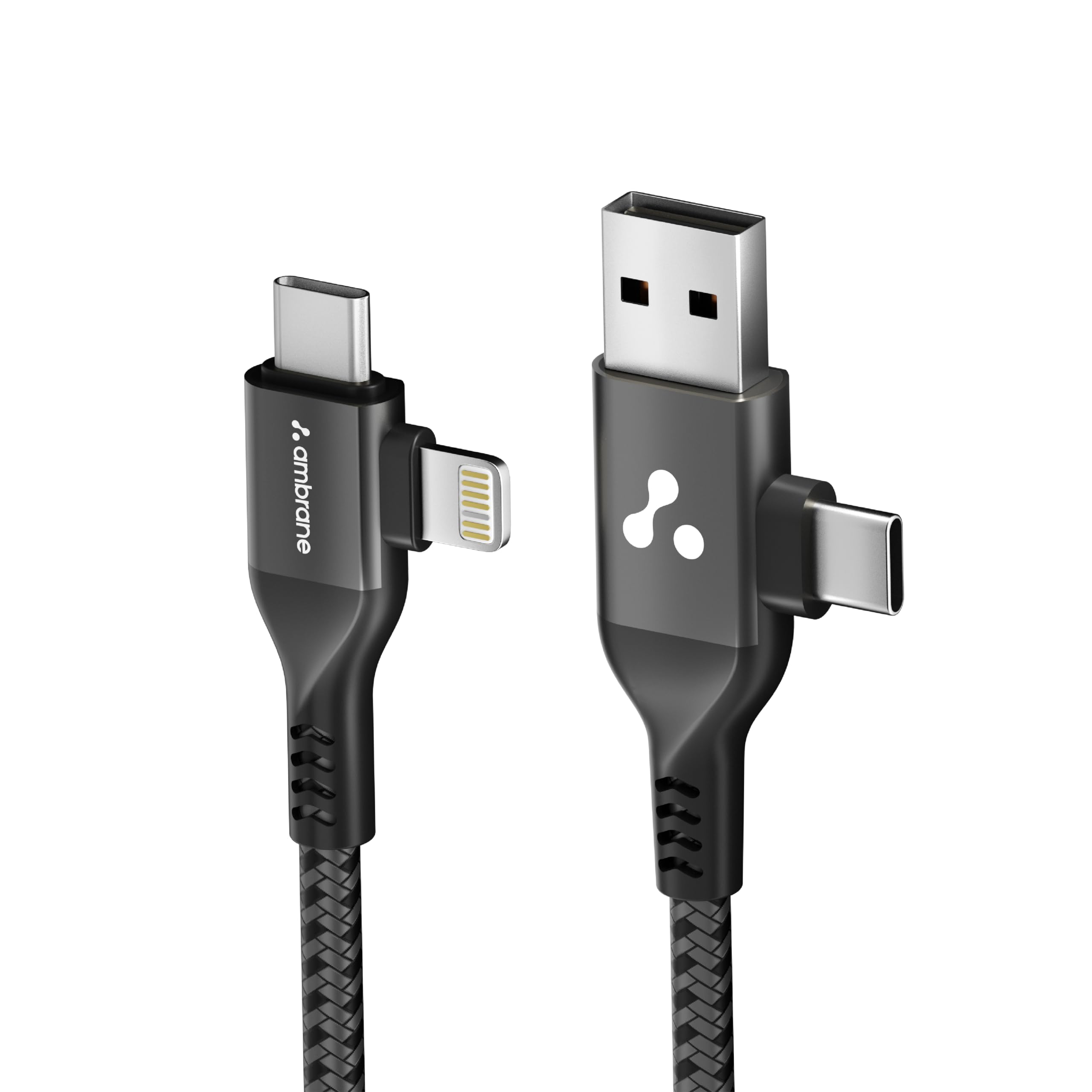 See full amazon price history chart for Ambrane 4 in 1 Multi-Functional Charging Cable | Fast Charging & Data Sync | Universal USB, Type-C, Lightning Cable | Compatible with Android, iPhone, Tablets, and USB-C Devices (AC4CL-15,Black) Ambrane 4 in 1 Multi-Functional Charging Cable | Fast Charging & Data Sync | Universal USB, Type-C, Lightning Cable | Compatible with Android, iPhone, Tablets, and USB-C Devices (AC4CL-15,Black) (B0DDXL27X9) Amazon Price History, Amazon Price Tracker