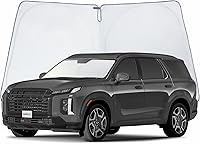 Vista 27 de CLIM ART Parasol para parabrisas para Toyota RAV4 2019-2025, parasol plegable de ajuste personalizado, protector solar del vehículo, cubierta