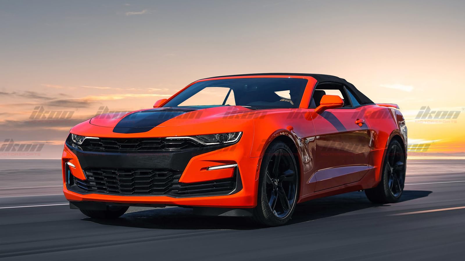Amazon | IKON MOTORSPORTS フロントアッパーグリル、2019-2024
