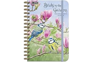 Birds In The Garden 2024 Spiral Engagement Planner