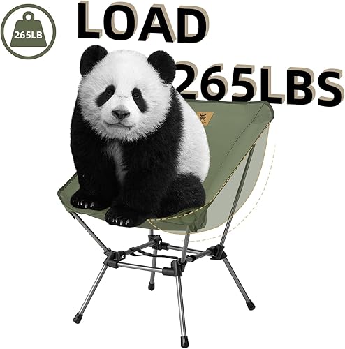 Miniatura 5 de Silla de mochilero portátil plegable silla de campamento sillas plegables compactas ultra ligeras al aire libre balcónjardínviajefiestasilla de