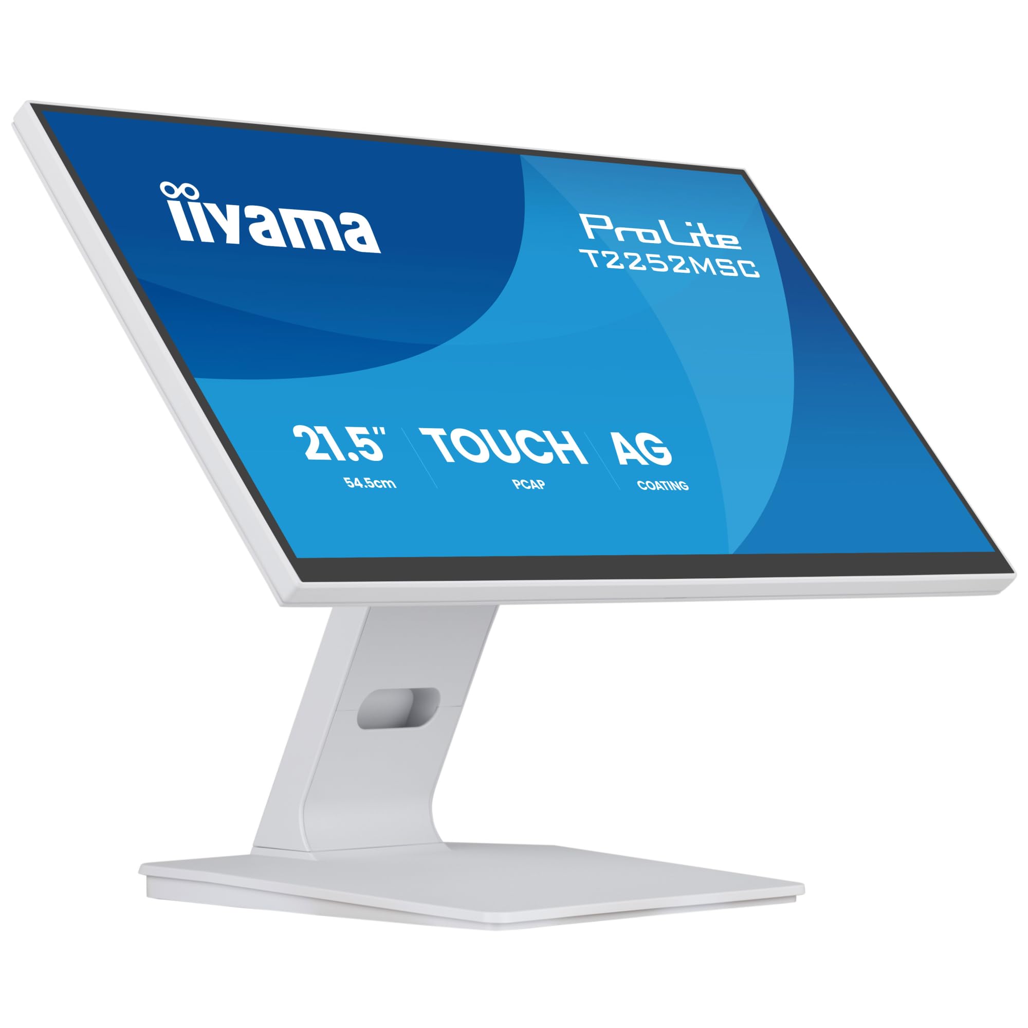 Iiyama Prolite T2252msC-W2ag Monitor Pc 54,6 Cm [21.5] 1920 X 1080 Pixel Full Hd Lcd Touch Screen Bianco (iiyama Prolite T2252msC-W2ag Computer Monit