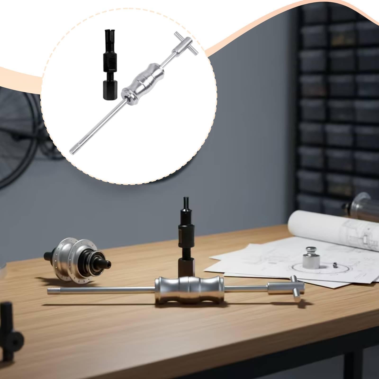 #N/a Kit extractor rodamientos orificio ciego, herramienta robusta para la extracción rodamientos insertables, de 15 Mm a 17 Mm