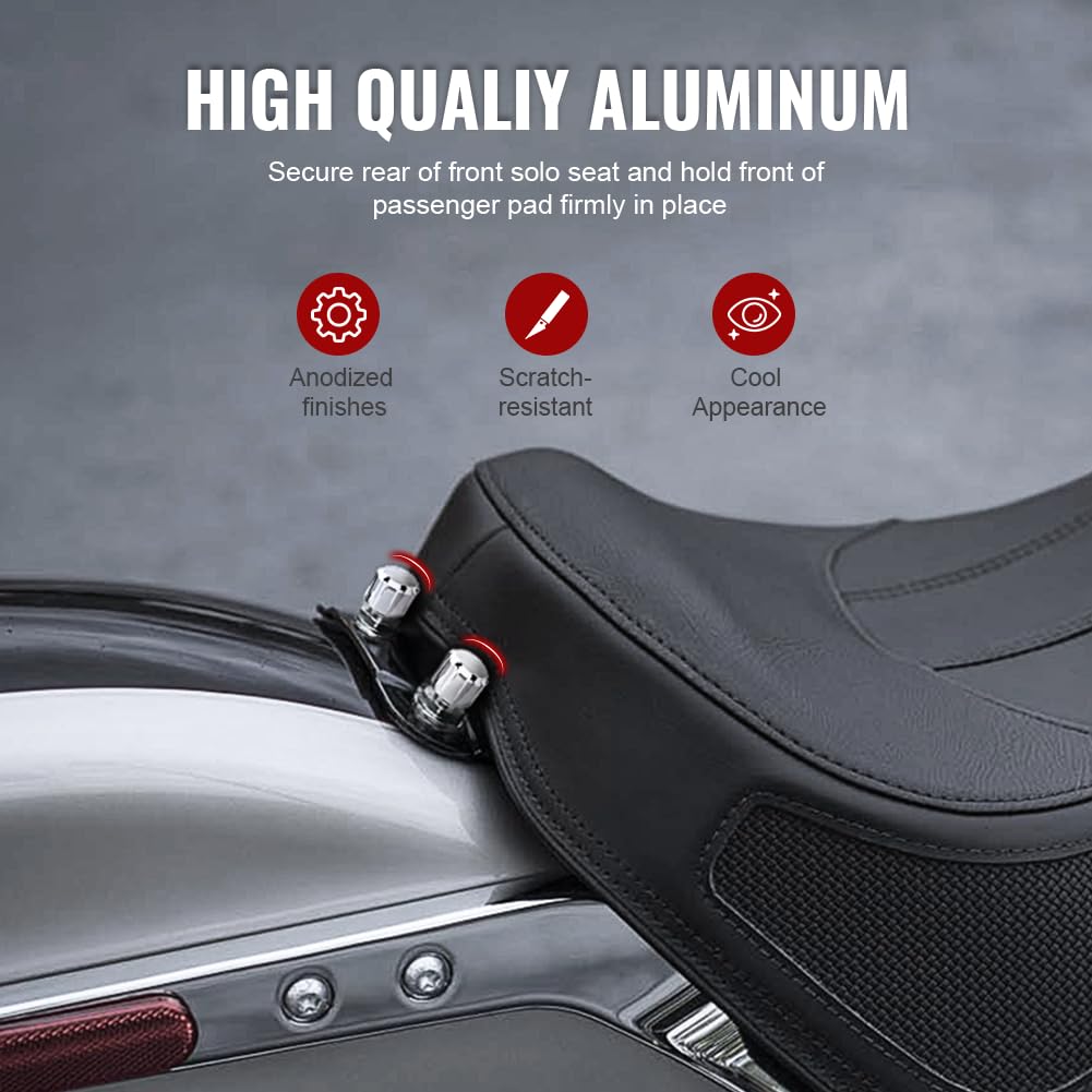 FSFY 1 Jeu De Cache-écrous De Tige De Fourche Supérieure Pour Harley- Davidson Street Bob 2018-2022, Breakout FXSB 2013-2017, Breakout Hard Candy Custom FXSB 2014