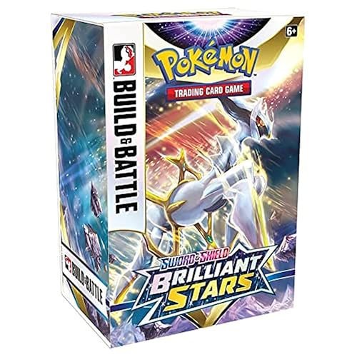 Pokemon Sword and Shield Brilliant Stars Build and Battle Box - 4 Booster Packs