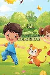 DIAS QUENTES ( Aventuras Coloridas para Meninos e Meninas, Muito fofos ) Livro de Colorir oficial Mundo Colorido ,capa dura.