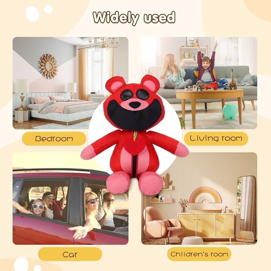 Amazon.co.jp: YueType キャットナップ ぬいぐるみ スマイリング