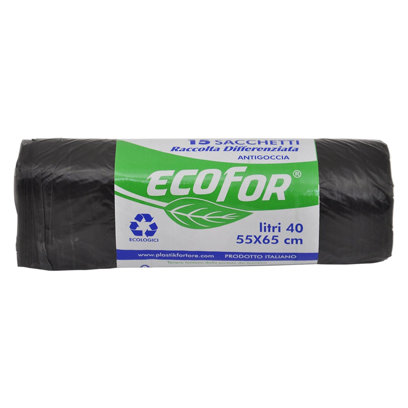 CF SACCHETTI PER PATTUMIERA cm 55 x 65 cf.15 pz - neri