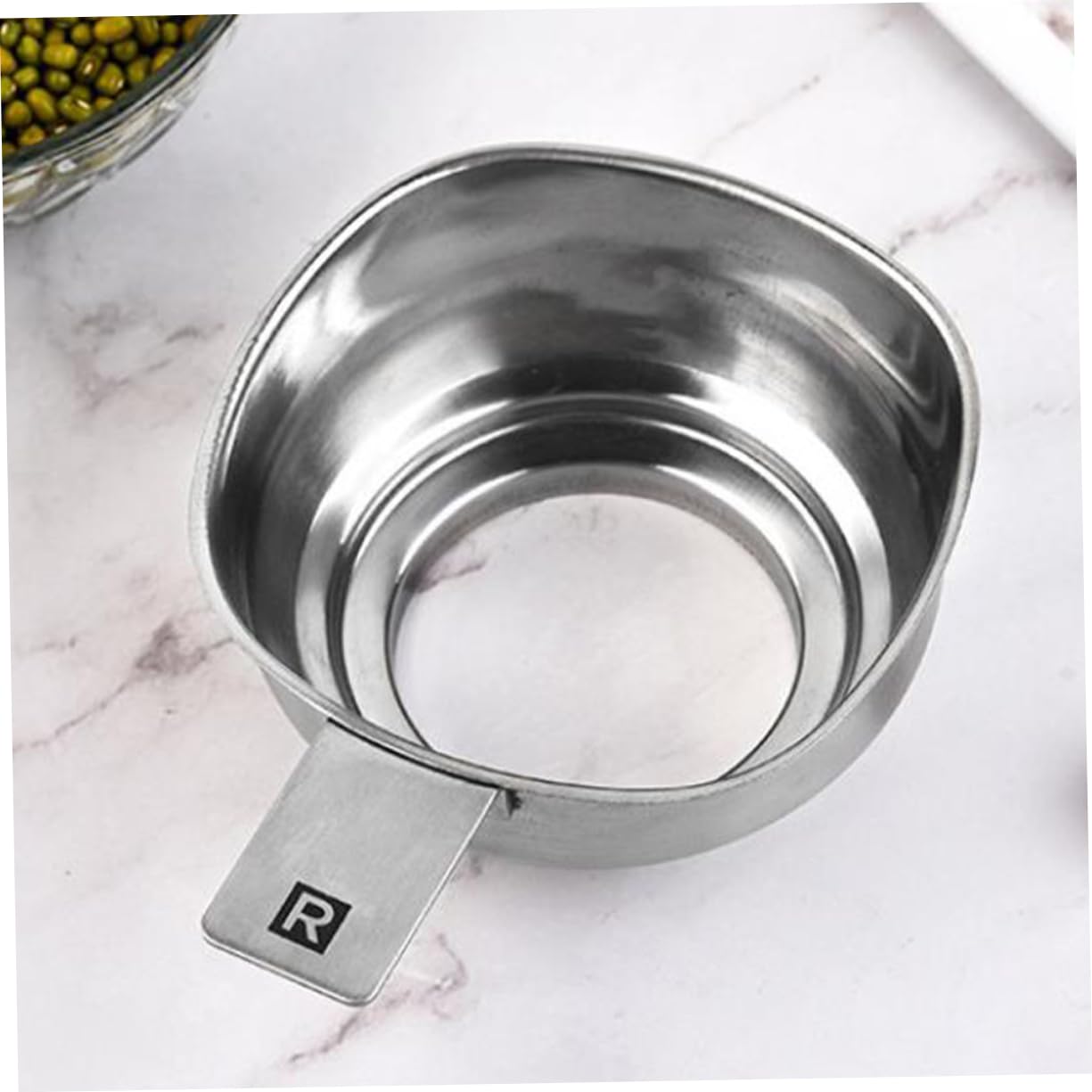 Gatuida 4piezas Embudo Inoxidable De Gran Capacidad Para Transferir y Especias Cocina