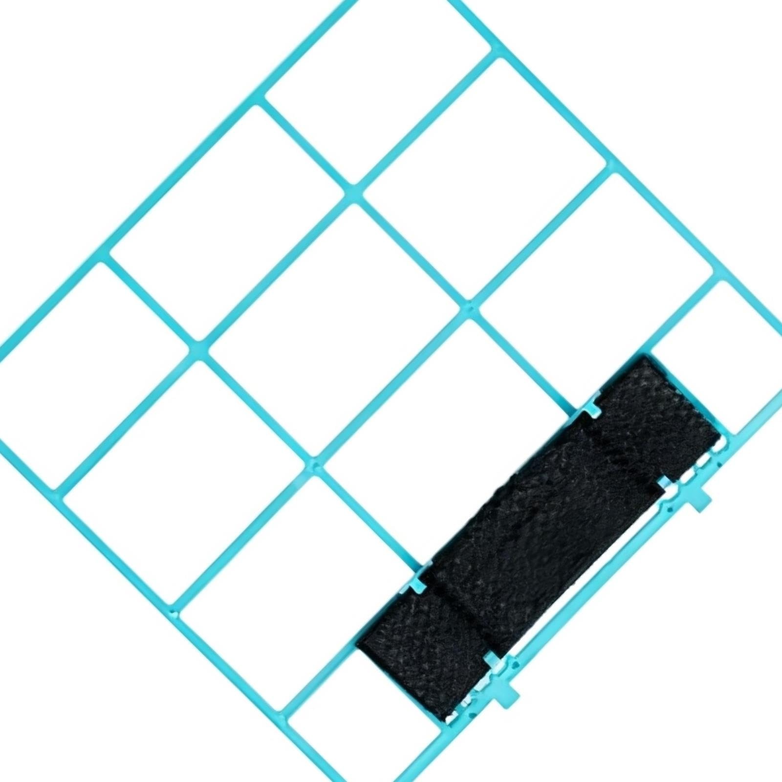 2 Unids/lote Filtro De Aire Acondicionado, Tamaño 34,5X27,5 CM, Compatible Con Midea, Unidad Interior General 1HP/1,5HP, Malla Protectora Contra El Polvo Con Gancho, Componentes De CA Domésticos