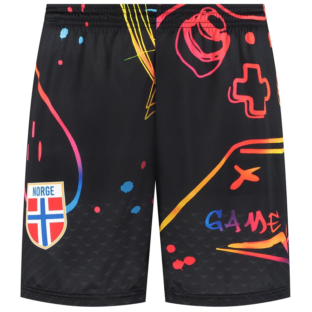 Norwegen Fußball Trikot Set Haaland - Gaming - Kinder und Erwachsene - Jungen - Herren - Sportsachen - Geschenke - Sport t Shirt - Sportbekleidung