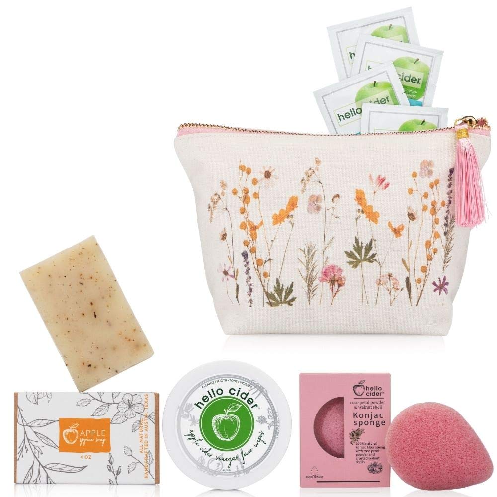 ACV Rose Gift Set - Reduce Blemish, Prevent Acnes, Restore pH, Cleanser, All Skin Types-Hello Cider