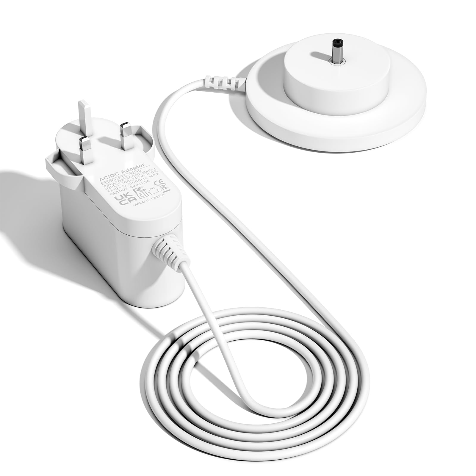 Charging Station 9V for TonieBox Original,9V Power Adapter with 1.8M Cable Charger Base Compatible with TonieBox Starter Set