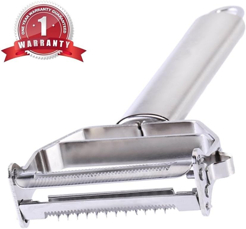 UMIKAkitchen Ultra Sharp Stainless Steel Julienne Peeler & Vegetable Peeler