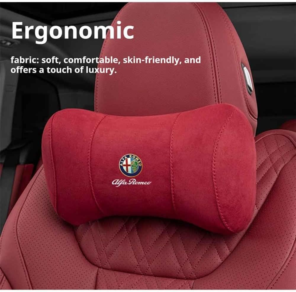 アルファロメオ75 90 33 1 4C 6C 8C 156 166 164 アルファスッド用車用ヘッドレストランバーサポートクッシ