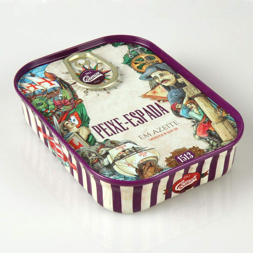 Comur - Pesce Spada / Prodotto Gourmet del Portogallo - 3 x 140 gr Pack