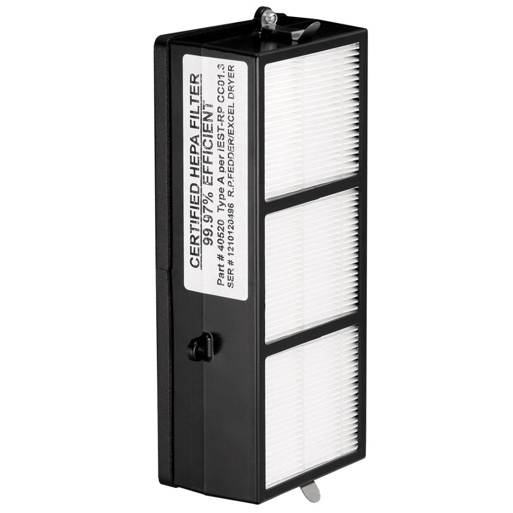 Excel Dryer 40520 Certified XLERATOR HEPA Filter Replacement, 8-5/8" width x 4-1/8" Height x 2-3/16" Depth