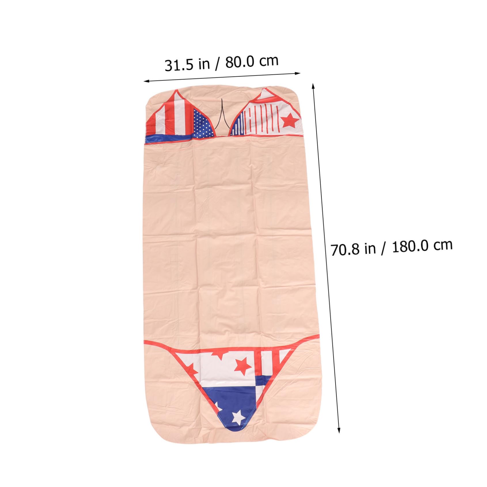 YARNOW Cama Flotante Inflable Estilo Bikini para Natación Colchoneta de Playa Inflable Colchoneta Flotante de Natación para Piscina y Playa