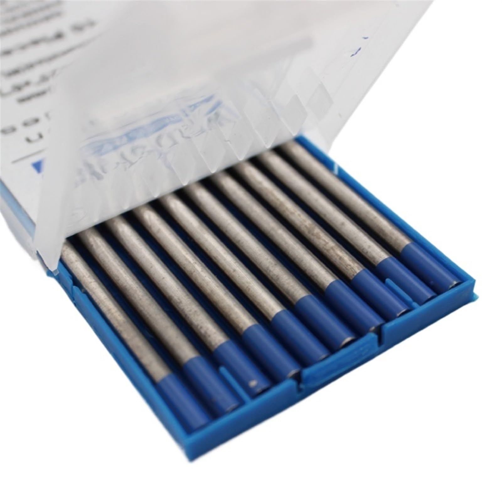 Weqyfdc Wl20 Blue Welding Rod Tungsten Welding Rods Tig Wl15 Wes Wc20 Wp Wy20 Wt20 Wz8 Wl20 Wolfram Electrode(,4X150mm 10Pcs)