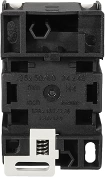 contactor AC Contactor AC220V Coil 18A 3-Phase 1NO 50/60Hz Motor Starter Relay LC1 D1810 Black