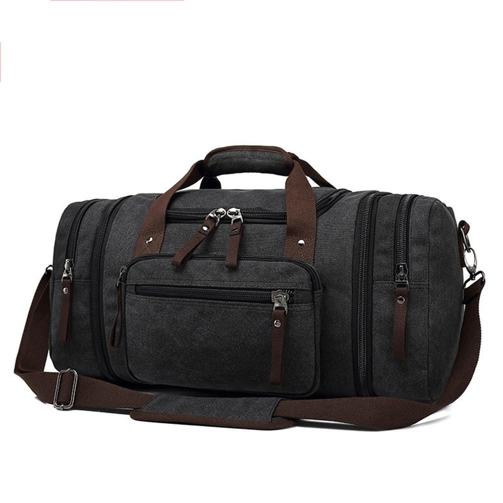 Outdoor Travel Bag Carrying Canvas Crossbody Backpack Trend Large Capacity Casual Shoulder Bag